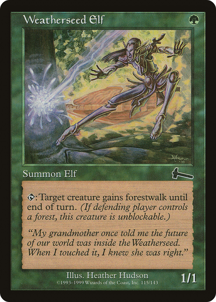 {C} Weatherseed Elf [Urza's Legacy][ULG 115]