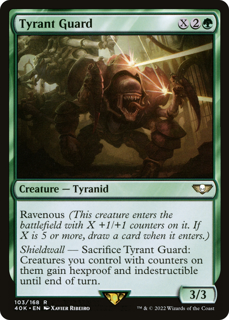{R} Tyrant Guard [Universes Beyond: Warhammer 40,000][40K 103] - Misty Mountain Games