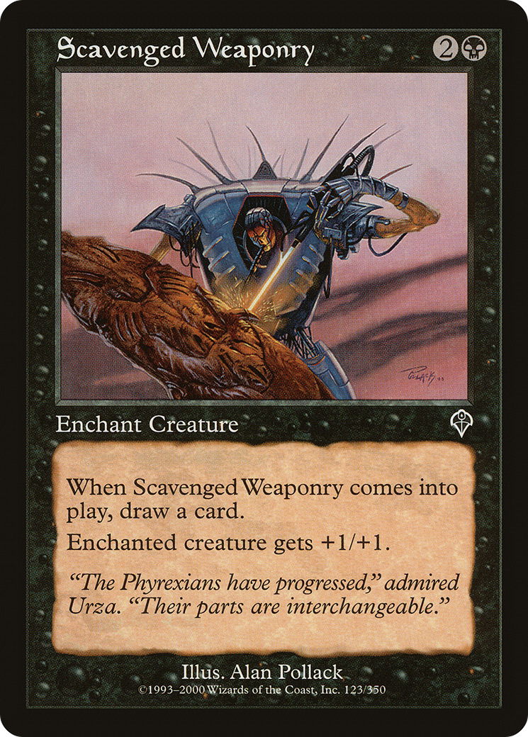 {C} Scavenged Weaponry [Invasion][INV 123]