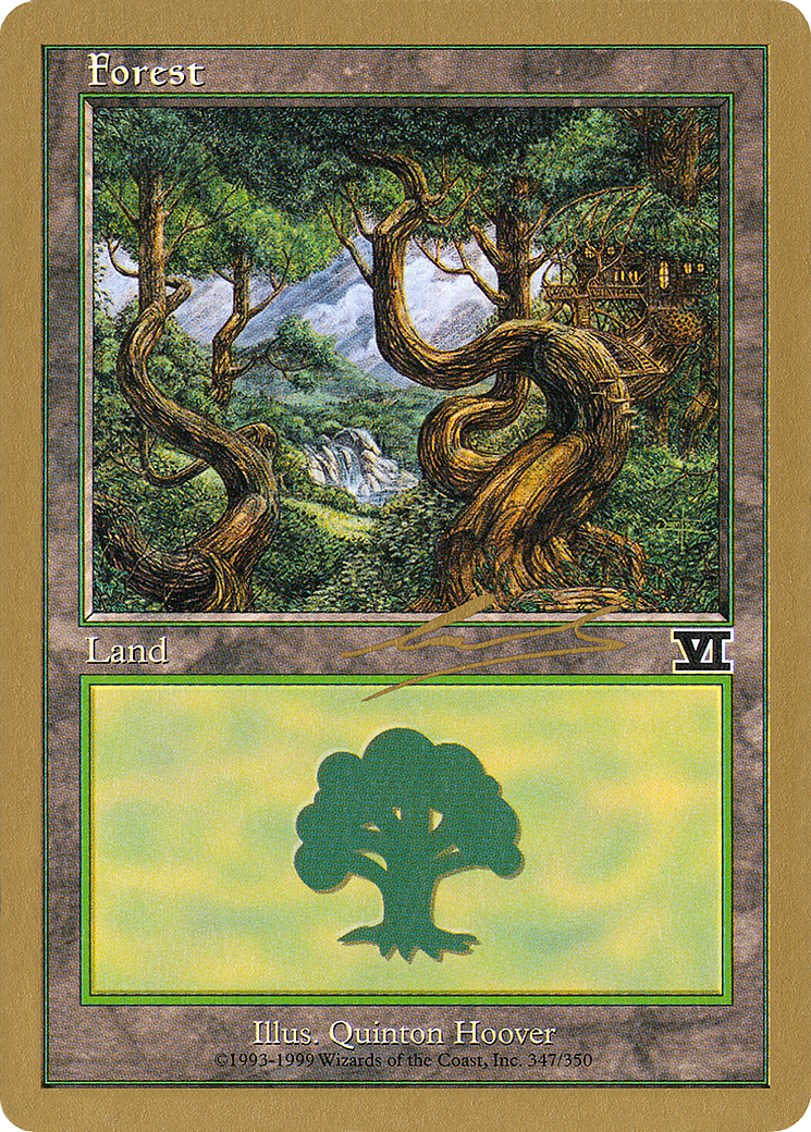 {B}[GB WC00 NL347] Forest (nl347) (Nicolas Labarre) [World Championship Decks 2000]