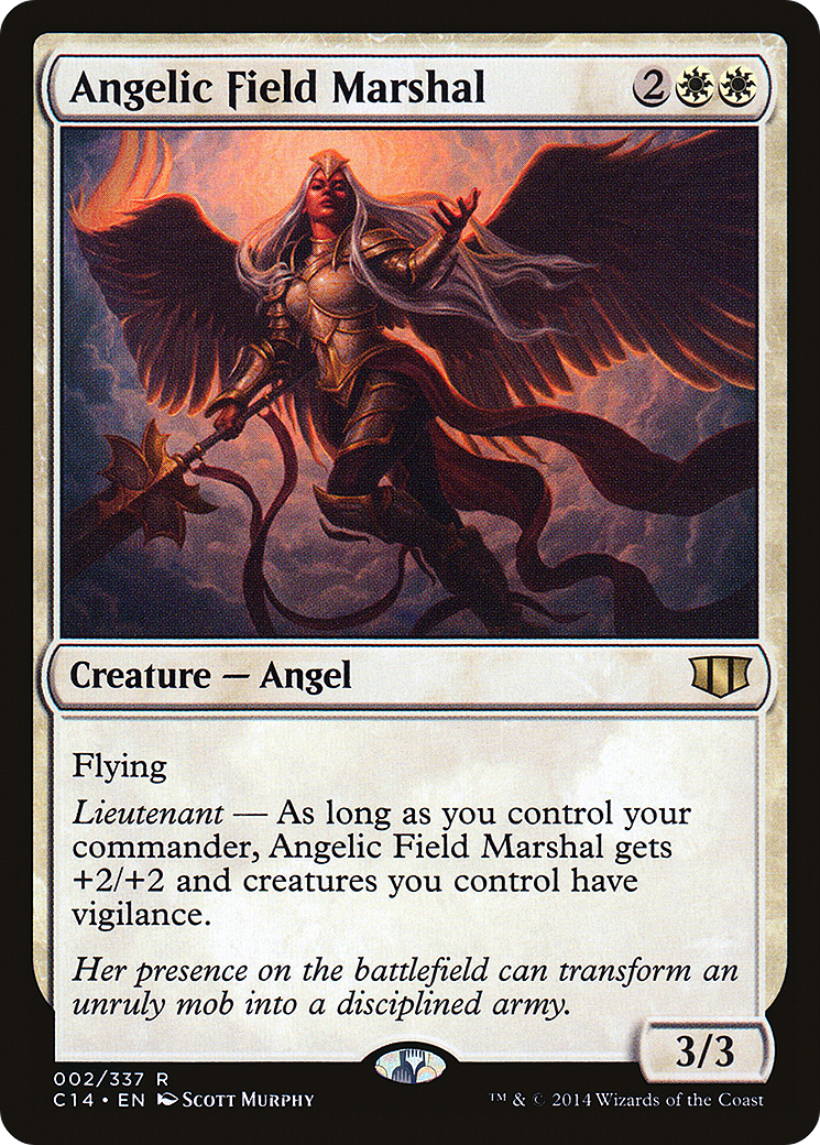 {R} Angelic Field Marshal [Commander 2014][C14 002]
