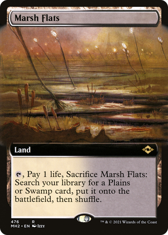 {R} Marsh Flats (Extended Art) [Modern Horizons 2][MH2 476]