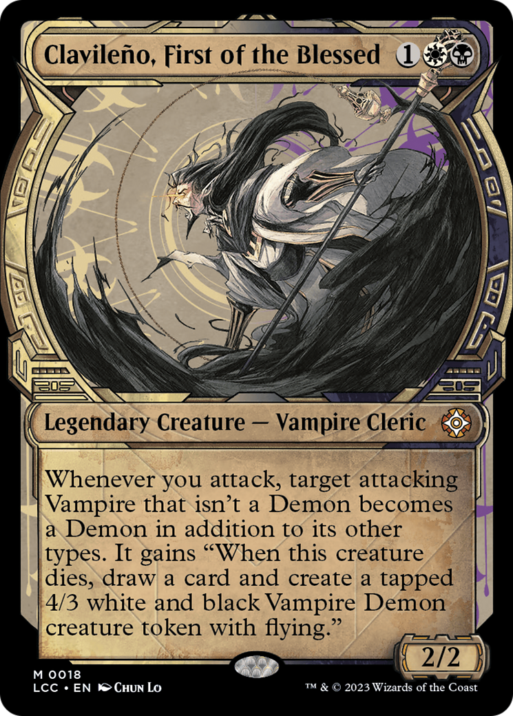 {R} Clavileno, First of the Blessed (Showcase) [The Lost Caverns of Ixalan Commander][LCC 018]