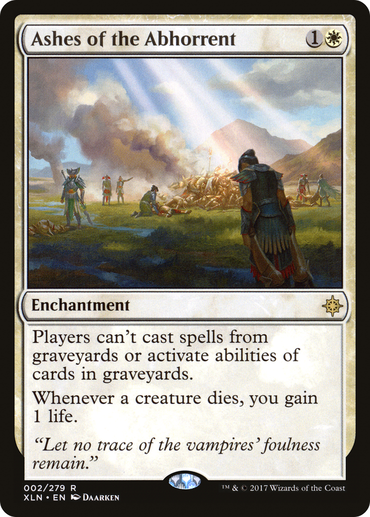 {R} Ashes of the Abhorrent [Ixalan][XLN 002]