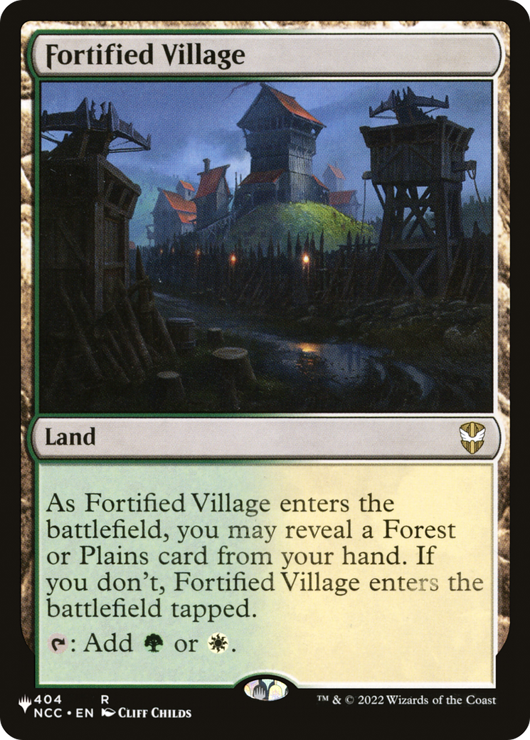 Fortified Village [LIST NCC-404]