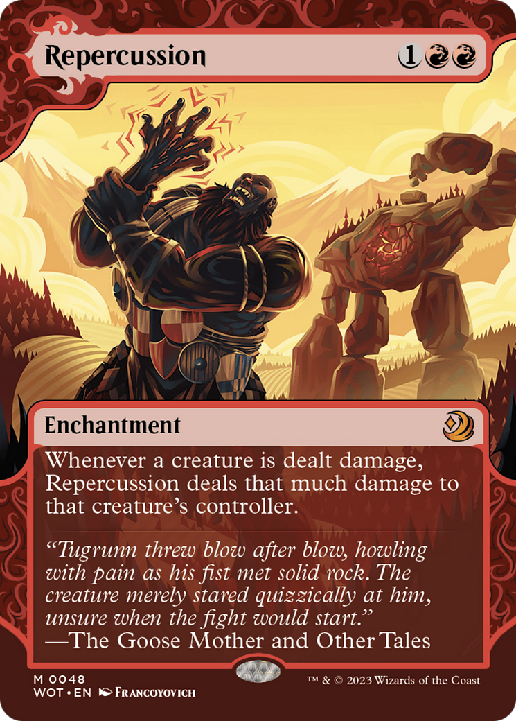 {R} Repercussion [Wilds of Eldraine: Enchanting Tales][WOT 048]