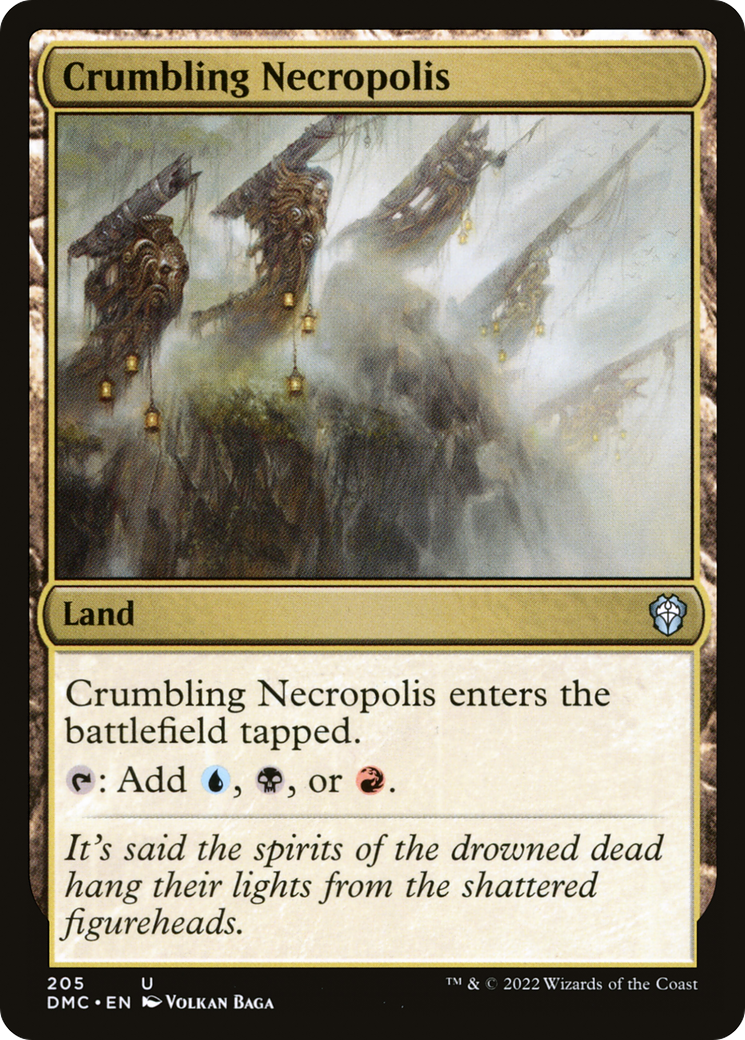 {C} Crumbling Necropolis [Dominaria United Commander][DMC 205]