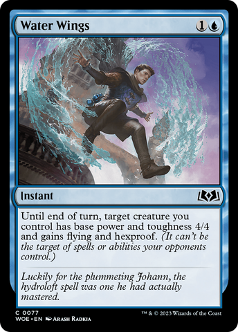 {@C} Water Wings [Wilds of Eldraine][WOE 077]