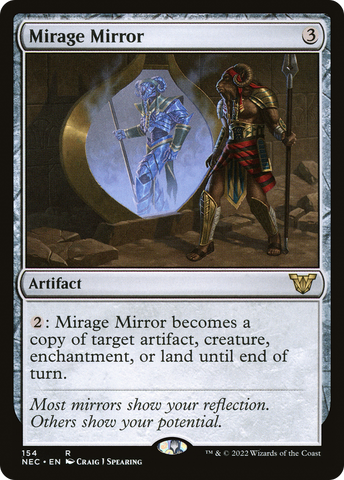 {R} Mirage Mirror [Kamigawa: Neon Dynasty Commander][NEC 154]