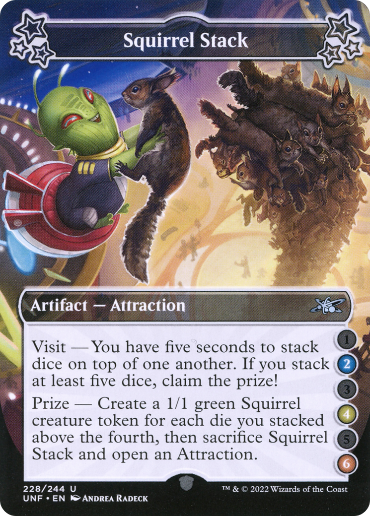 {C} Squirrel Stack (2-4-6) [Unfinity][UNF 228]