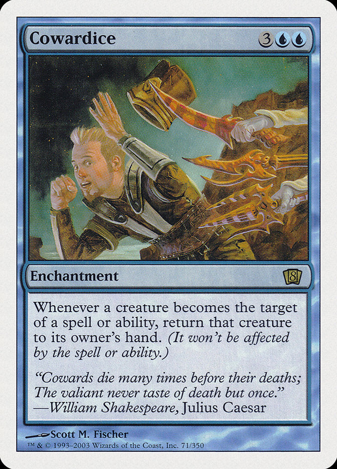 {R} Cowardice [Eighth Edition][8ED 071]
