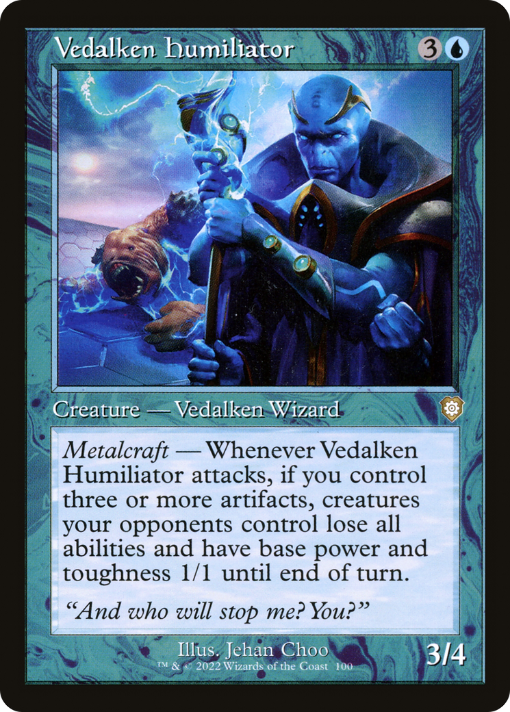 {R} Vedalken Humiliator (Retro) [The Brothers' War Commander][BRC 100]