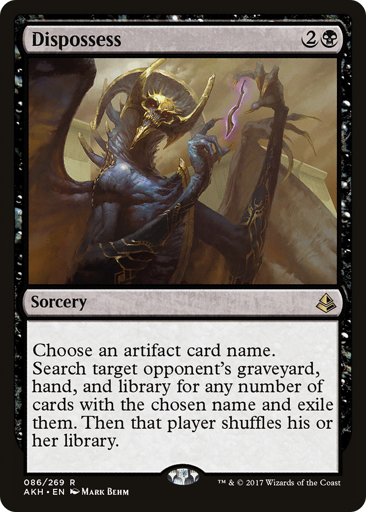{R} Dispossess [Amonkhet][AKH 086]