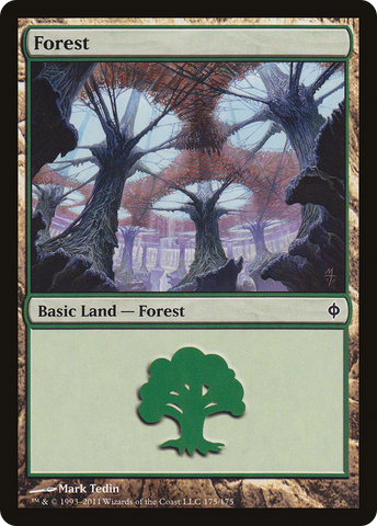 {B}[NPH 175] Forest (175) [New Phyrexia]