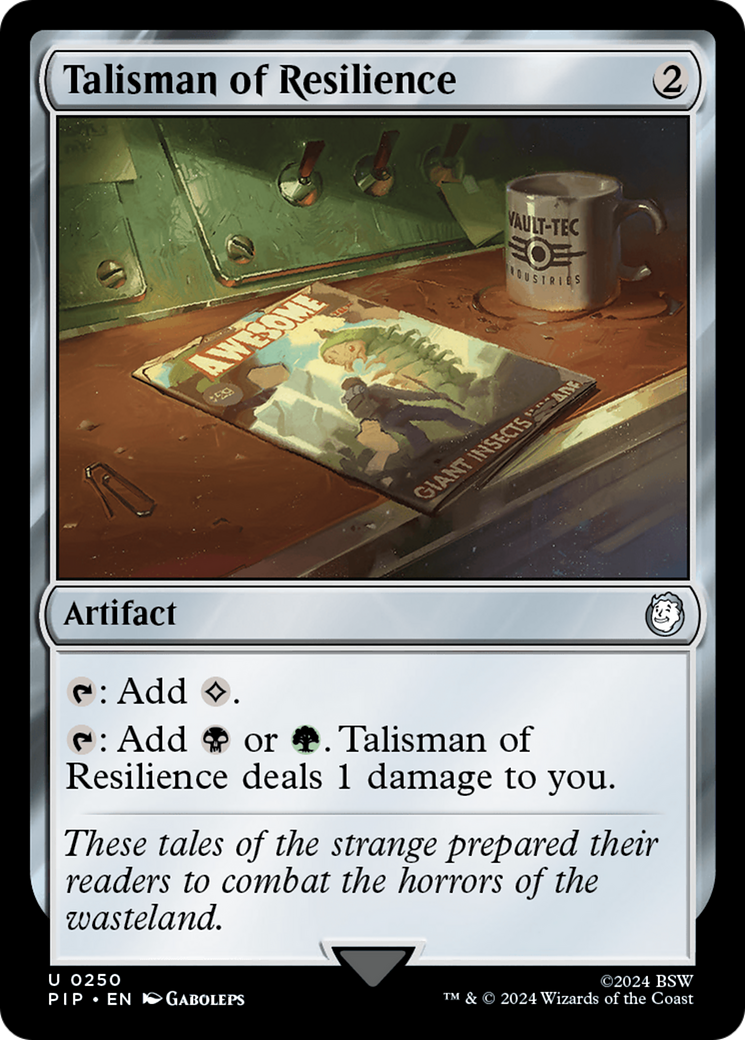 {C} Talisman of Resilience [Fallout][PIP 250]