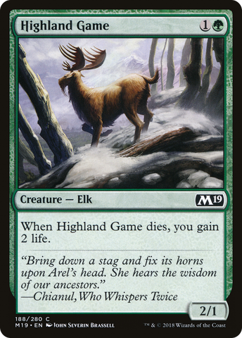 {C} Highland Game [Core Set 2019][M19 188]