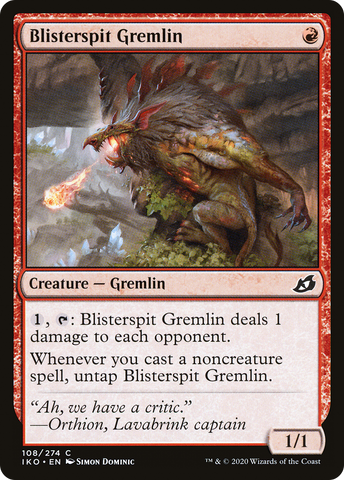 {C} Blisterspit Gremlin [Ikoria: Lair of Behemoths][IKO 108]