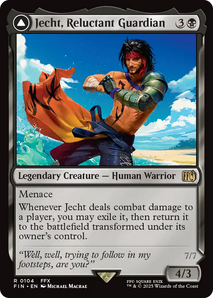 {@R} Jecht, Reluctant Guardian // Braska's Final Aeon [FINAL FANTASY][FIN 104]