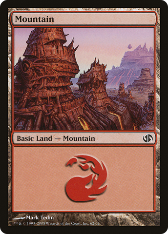 {B}[DDB 062] Mountain (62) [Duel Decks: Jace vs. Chandra]