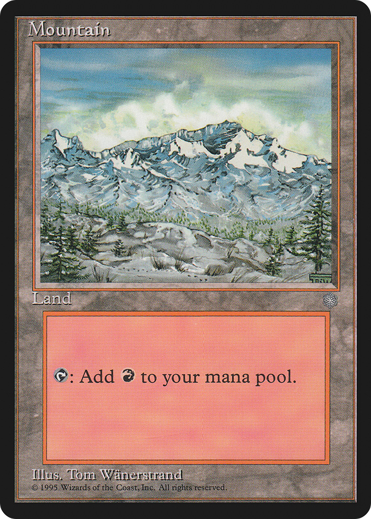 {B}[ICE 376] Mountain (376) [Ice Age]