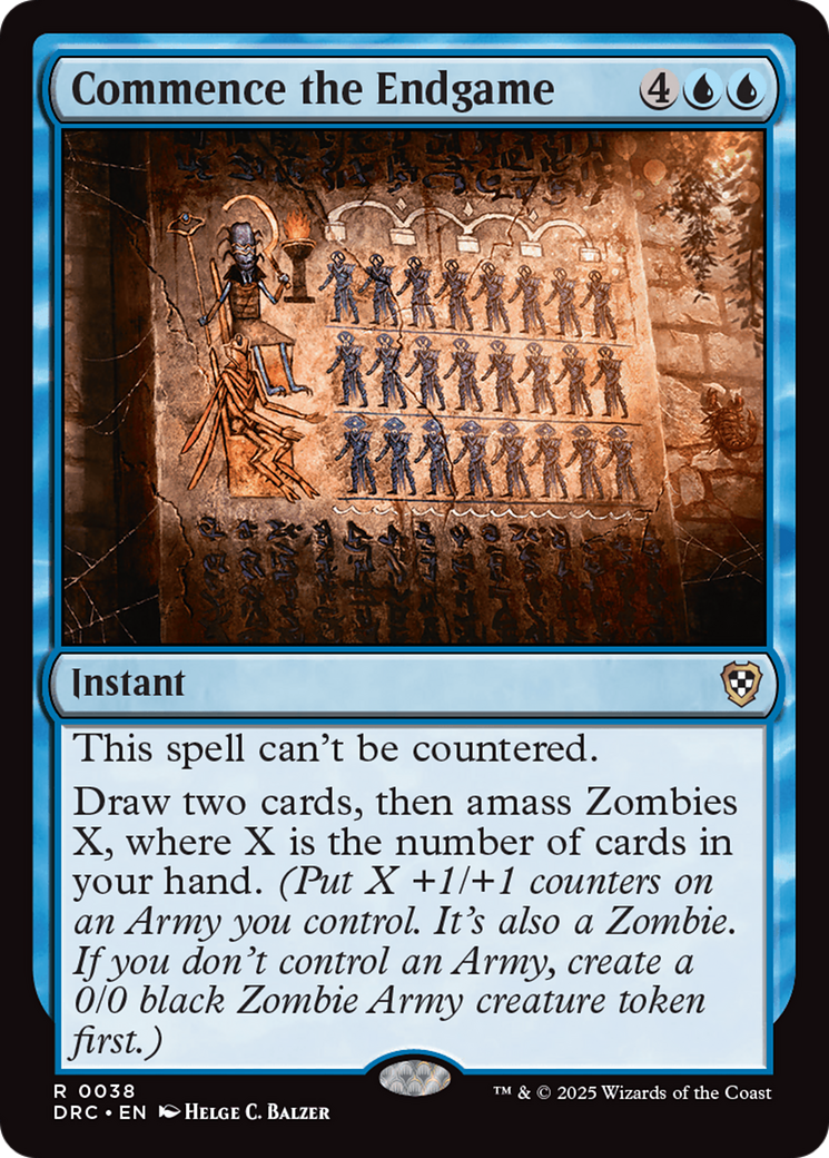 {R} Commence the Endgame [Aetherdrift Commander][DRC 038]