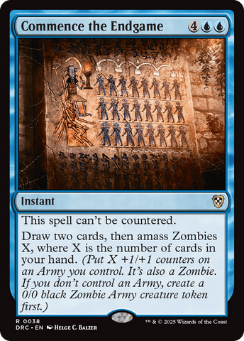{R} Commence the Endgame [Aetherdrift Commander][DRC 038]