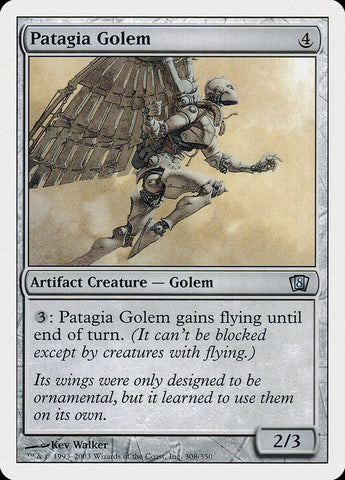 {C} Patagia Golem [Eighth Edition][8ED 308]