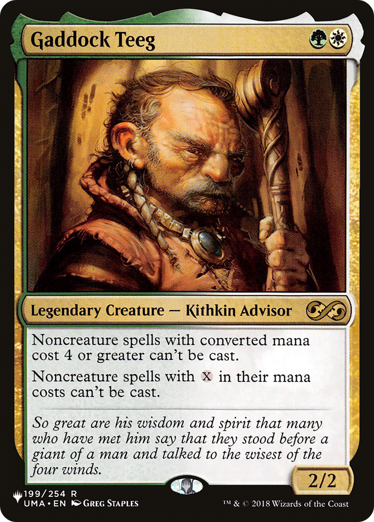 Gaddock Teeg [LIST 199/254]