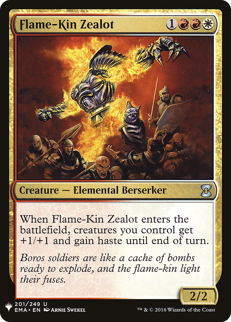 {C} Flame-Kin Zealot [Mystery Booster][LS EMA 201]