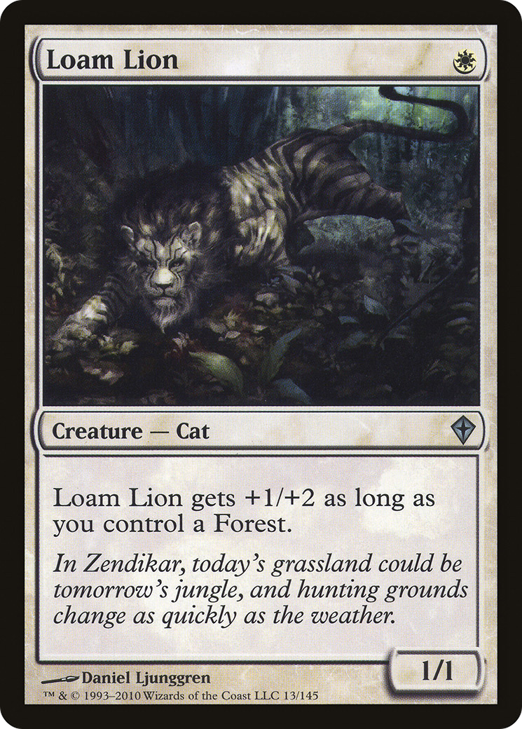 {C} Loam Lion [Worldwake][WWK 013]