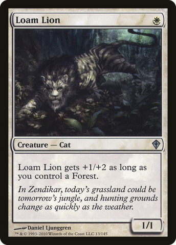 {C} Loam Lion [Worldwake][WWK 013]
