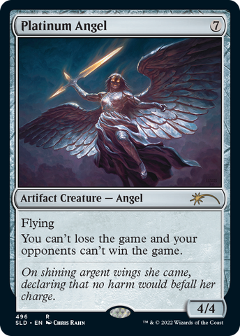 {R} Platinum Angel [Secret Lair Drop Series][SLD 496]