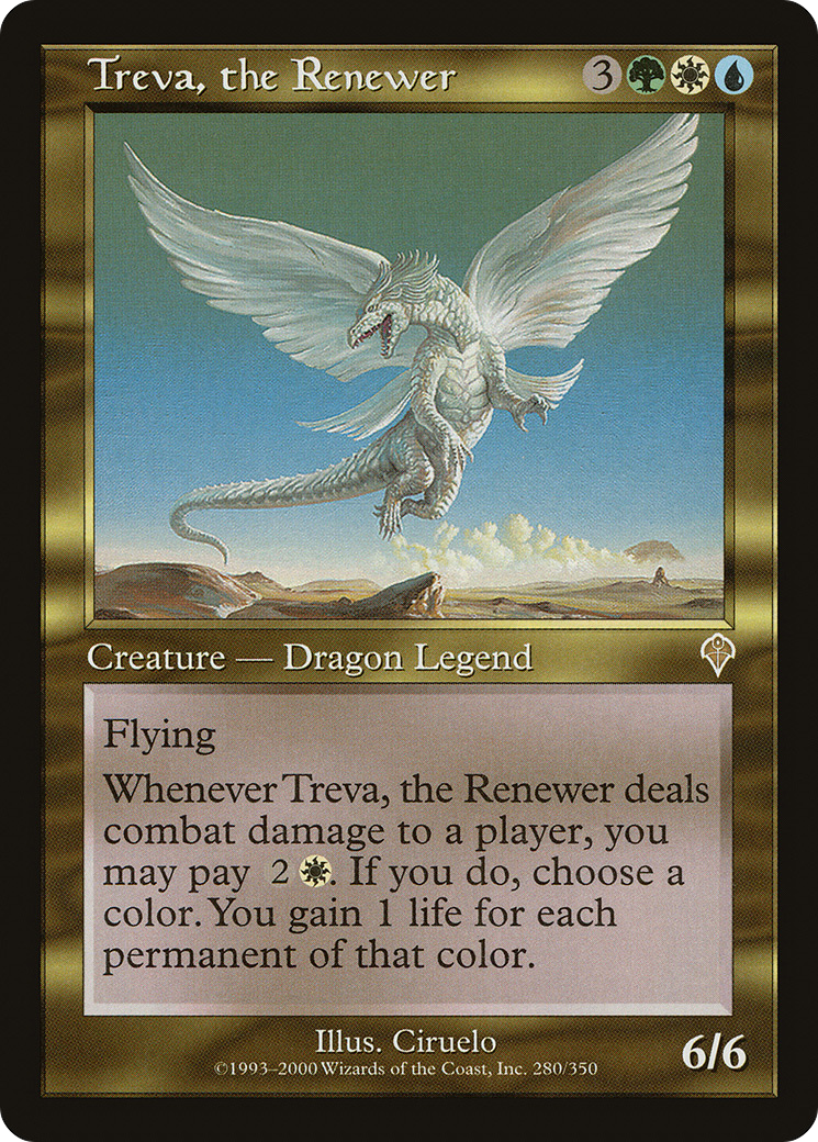 {R} Treva, the Renewer [Invasion][INV 280] - Misty Mountain Games