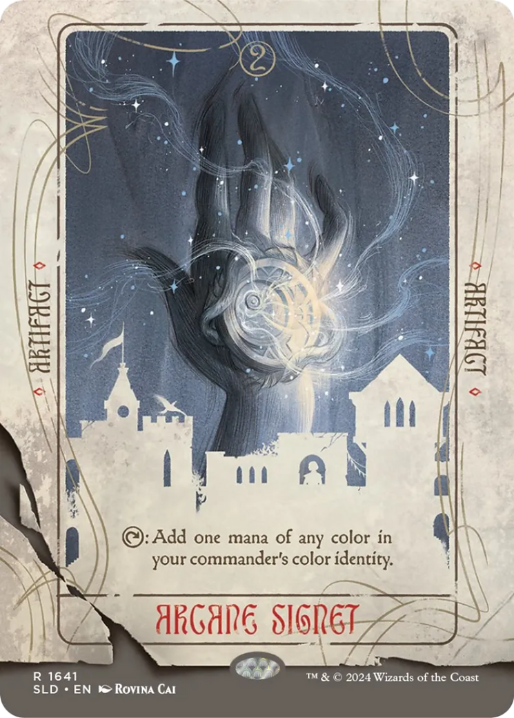 {R} Arcane Signet (1641) (Rainbow Foil) [Secret Lair Drop Series][RBF SLD 1641]