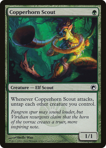 {C} Copperhorn Scout [Scars of Mirrodin][SOM 116]