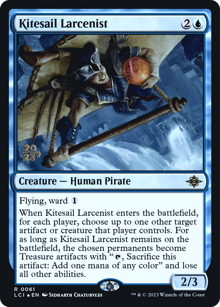 {@R} Kitesail Larcenist [The Lost Caverns of Ixalan Prerelease Cards][PR LCI 061]