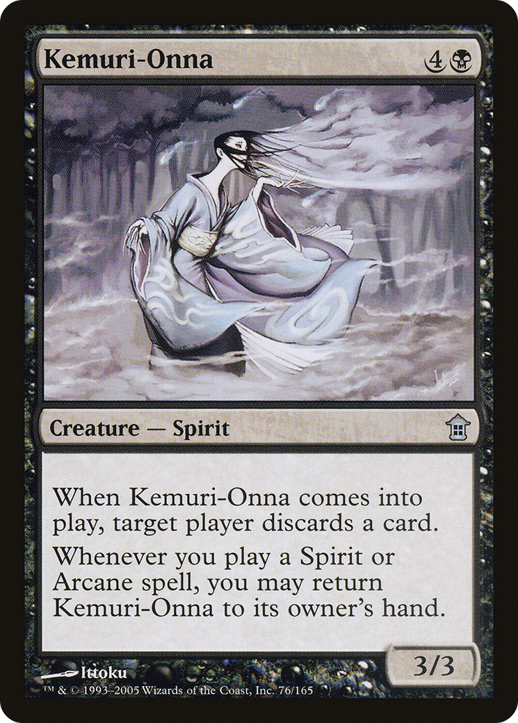 {C} Kemuri-Onna [Saviors of Kamigawa][SOK 076]