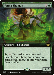 {R} Fauna Shaman (Extended Art) [The Brothers' War][BRO 346] - Misty Mountain Games