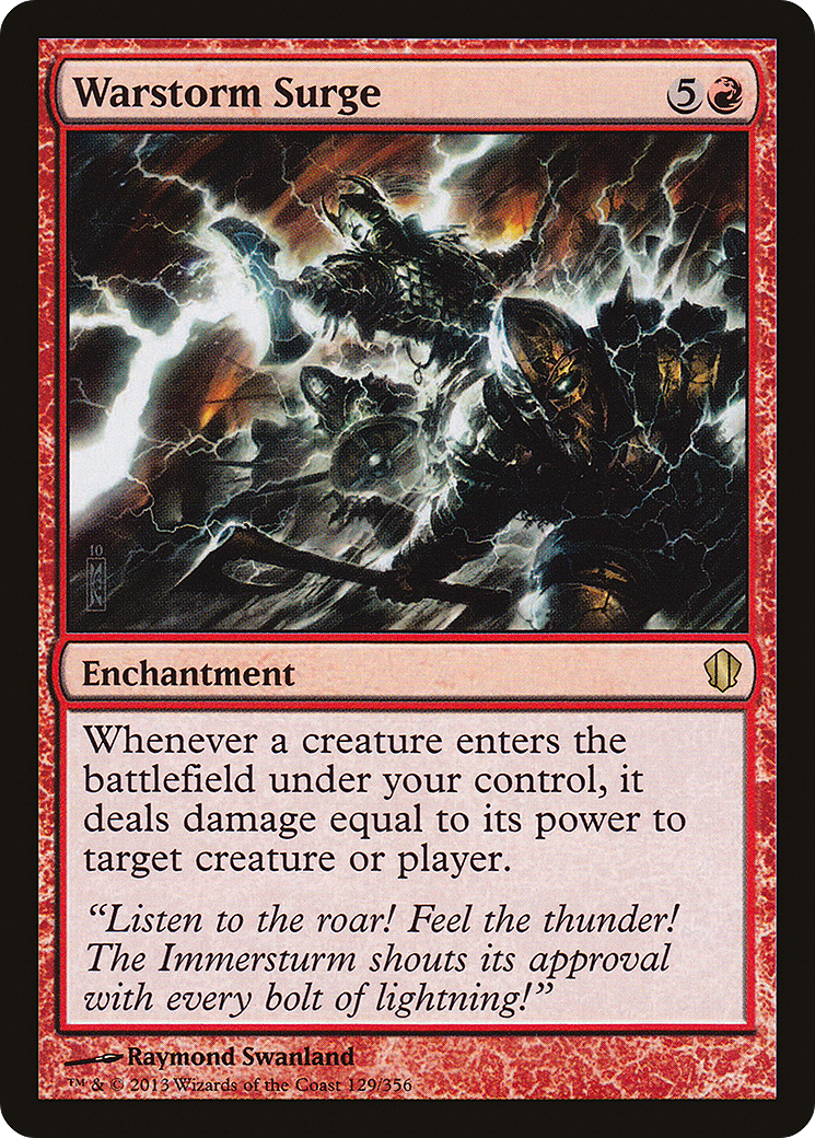 Warstorm Surge [C13 129]