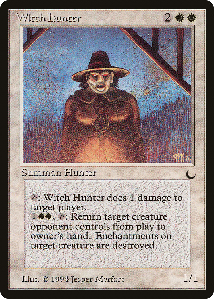 {R} Witch Hunter [The Dark][DRK 019] - Misty Mountain Games