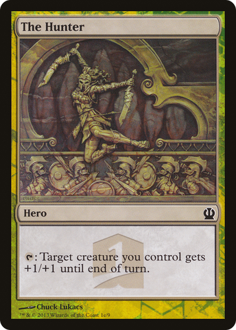 {C} The Hunter [Theros Hero's Path][PA THP1 1E]