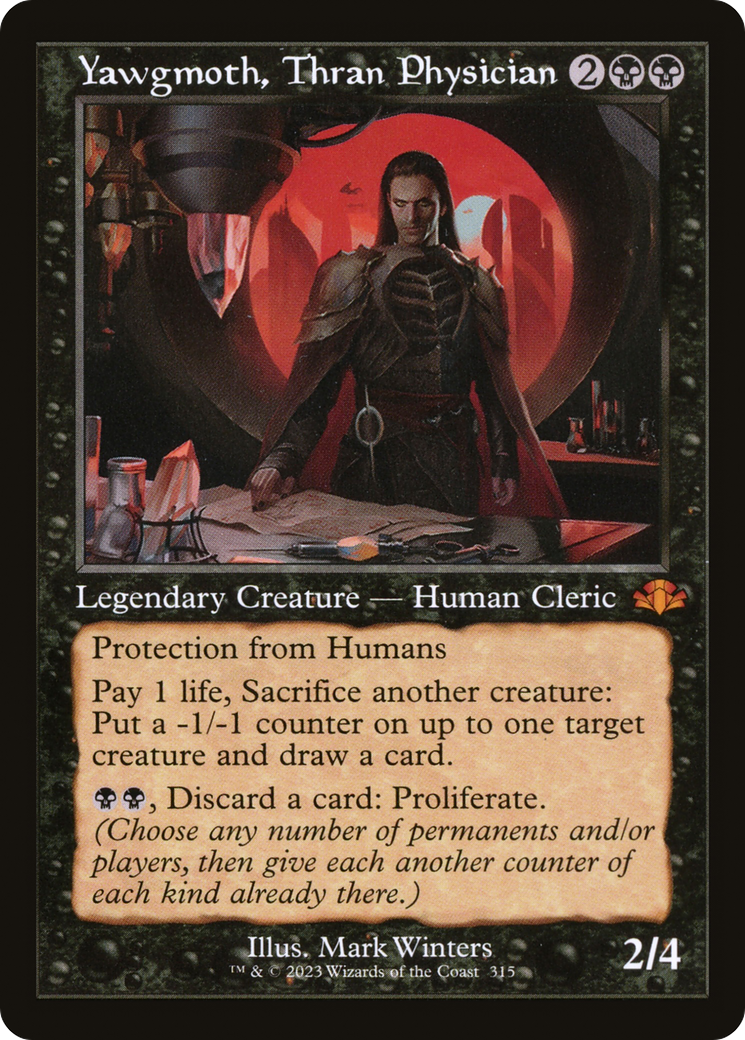 {R} Yawgmoth, Thran Physician (Retro) [Dominaria Remastered][DMR 315]