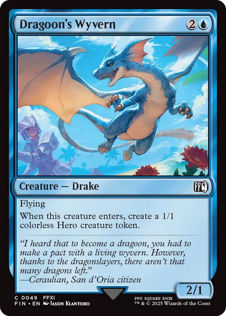 {@C} Dragoon's Wyvern [FINAL FANTASY][FIN 049]