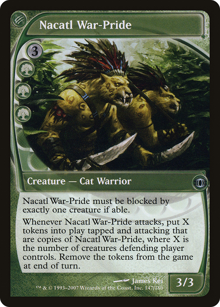 {C} Nacatl War-Pride [Future Sight][FUT 147]