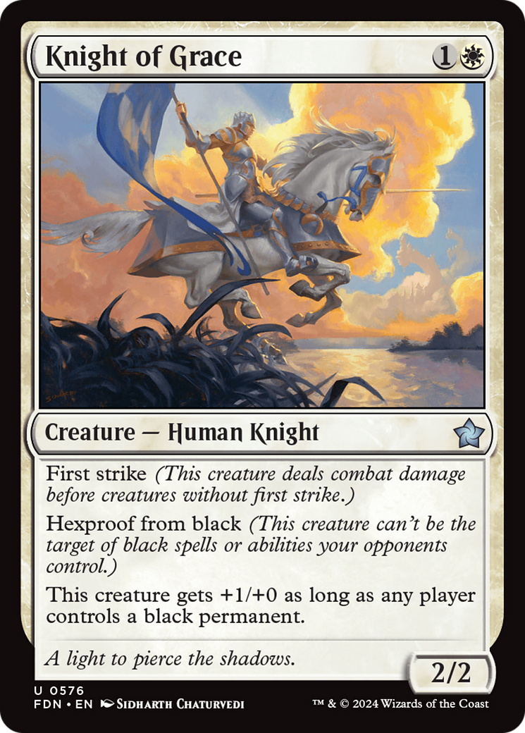 {@C} Knight of Grace [Foundations][FDN 576]