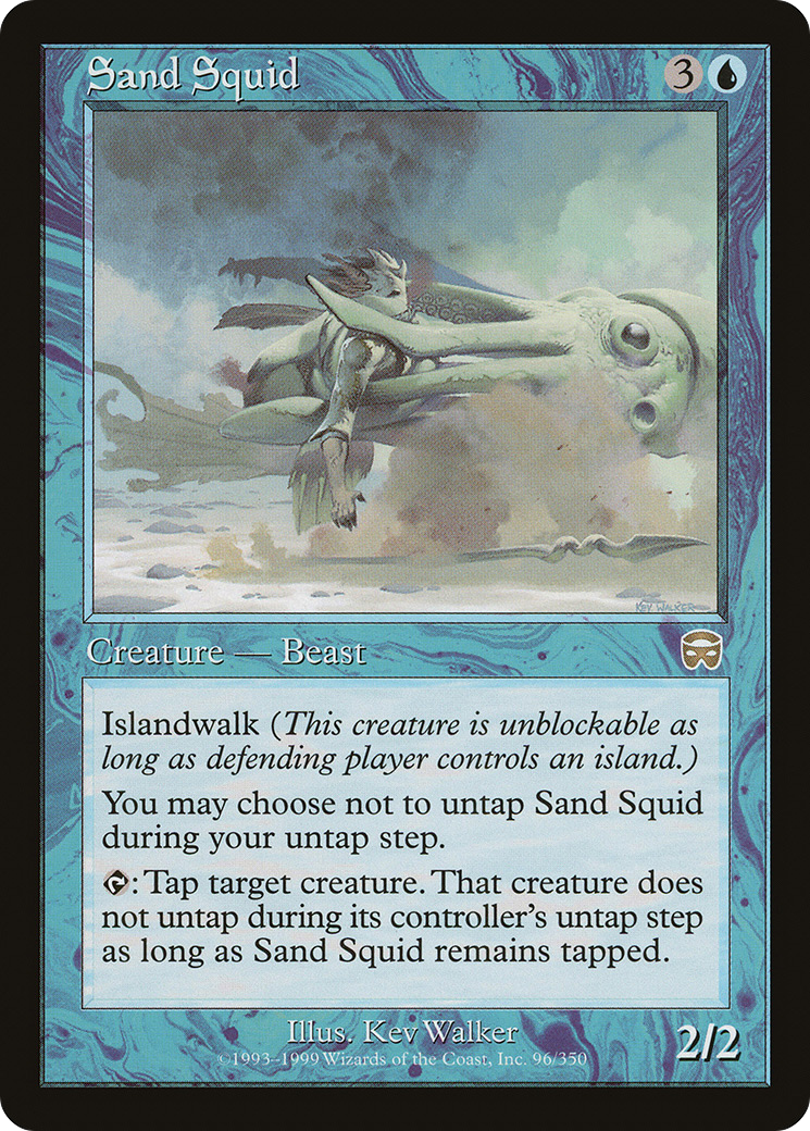 {R} Sand Squid [Mercadian Masques][MMQ 096]