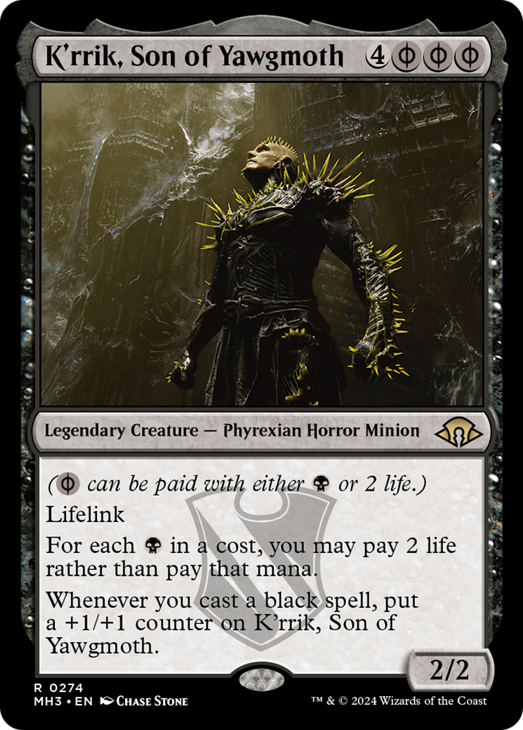 {R} K'rrik, Son of Yawgmoth [Modern Horizons 3][MH3 274]