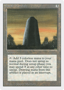 {C} Basalt Monolith [Revised Edition][3ED 235]