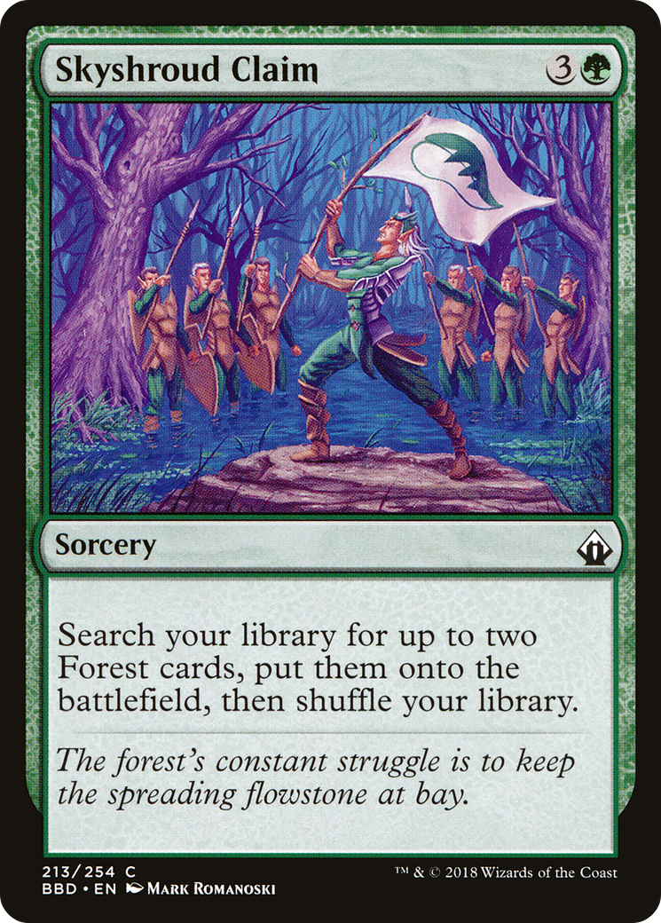 {C} Skyshroud Claim [Battlebond][BBD 213]