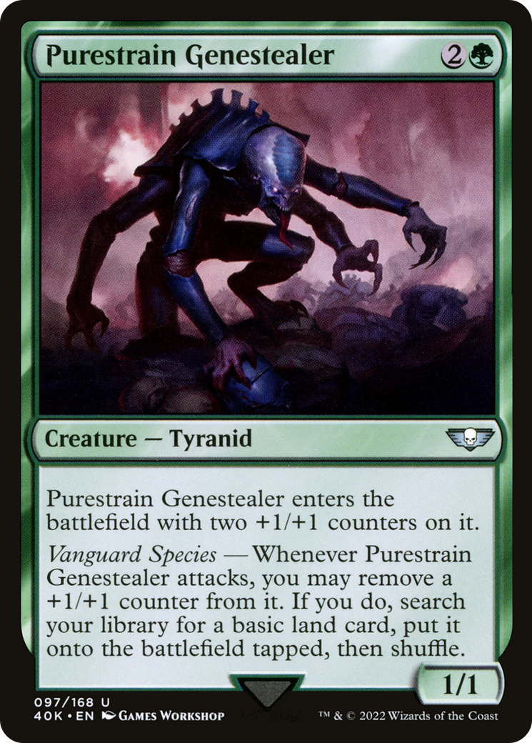 {C} Purestrain Genestealer [Universes Beyond: Warhammer 40,000][40K 097]